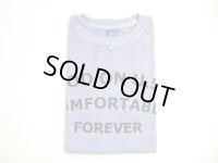 グッドオン　FOREVERプリント 半袖クルーTシャツ   P-Cブルー×ネイビー