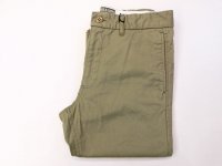 エンパイア＆サンズ  　スリムトラウザー　　PENSYLVANIA TWILL    GERMAN OLIVE(カーキ