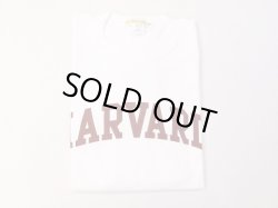 画像1: グッドオン×HAVARD UNIVERSITY ベースボールTシャツ    WHITE