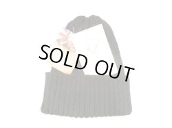 画像1: ハイランド２０００　アルパカ/ブリティッシュウール　ショートレングス　ワッチキャップ　ブラック