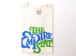 画像1: ミクスタ　　S/SクループリントTシャツ　　THE EMPIRE STATE    ナチュラル