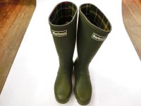 バブアー　　BEDE レインブーツ　　　　OLIVE