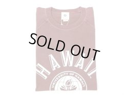 画像1: グッドオン× UNIVERSITY OF HAWAII ベースボールTシャツ    P-BORDEAUX   