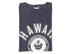 画像1: グッドオン× UNIVERSITY OF HAWAII    半袖Tシャツ    P-NAVY   