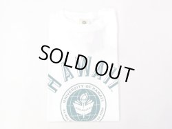 画像1: グッドオン× UNIVERSITY OF HAWAII    半袖Tシャツ    ホワイト   