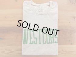 画像1: ミクスタ　　S/Sクループリント Tシャツ　   WEST COAST   オートミール 