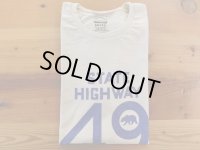 ミクスタ　　S/Sクループリント Tシャツ　   STAY HIGHWAY４９   ナチュラル   