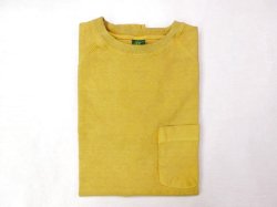 画像1: グッドオン　半袖ラグランHVY ポケットTシャツ　　　　ピグメント BANANA