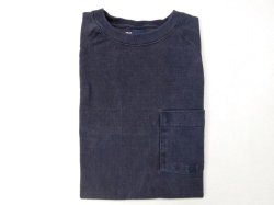 画像1: グッドオン　半袖ラグランHVY ポケットTシャツ　　　　ピグメント NAVY