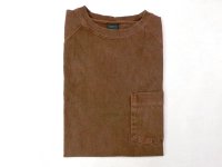 グッドオン　半袖ラグランHVY ポケットTシャツ　　　　ピグメント BROWN