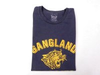 ミクスタ　　S/Sクループリント Tシャツ　   GANGLAND WILDCATS    ナイトオーシャン   