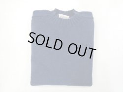 画像1: JAMIESON'S ３PLAY SADDLE SHOULDER クルーネックセーター　　   PRUSIAN BLUE(ブルー)