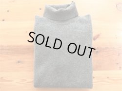 画像1: ウィリアムロッキー 　ラムウール タートルネックセーター      CLIFF(ミディアムグレー)