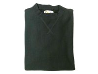 FELCO   12oz TERRY  INVERSE WEAVE V GUSSET SWEAT 　  BLACK