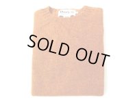 HARLEY OF SCOTLAND　　　PURE NEW WOOL クルーネックセーター 　サイズ42以上   VINTAGE ORANGE