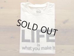 画像1: MIXTA 2023 SSプリントTシャツ　         LIFE      Natural (Black)   