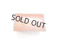 KC,S   カードケース(名刺入れ)   ブライドルレザー　　      　TAN