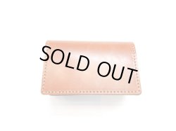 画像1: KC,S   カードケース(名刺入れ)   ブライドルレザー　　      　TAN