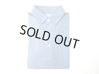 FELCO    S/S POLO SHIRT       7oz 18SINGLE JERSEY    - VINTAGE WASH SAX
