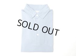 画像1: FELCO    S/S POLO SHIRT       7oz 18SINGLE JERSEY    - VINTAGE WASH SAX