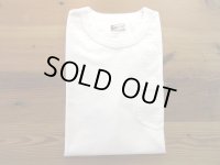 FELCO    S/S BINDER NECK POCKET TEE       7oz 18SINGLE JERSEY      WHITE