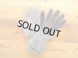 画像1: NEWBERRY KNITTING    Lined Rag Wool Glove         CHARCOAL