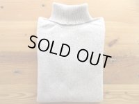 HARLEY  OF SCOTLAND    カシミア混タートルネックセーター　　CENERE(ライトグレー)