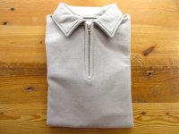 FELCO   10oz LT WEIGHT TERRY  HALF ZIP  SWEAT           LT.GREY