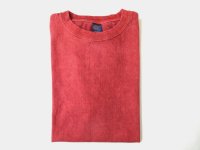 GOOD ON　　 S/S HVY CREW  TEE　 　 　 P-F.RED