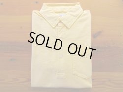 画像1: FELCO    S/S POLO SHIRT       7oz 18SINGLE JERSEY    - VINTAGE WASH YELLOW