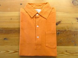 画像1: FELCO    S/S POLO SHIRT       7oz 18SINGLE JERSEY    - F.ORANGE