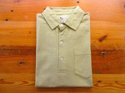 画像1: FELCO    S/S POLO SHIRT       7oz 18SINGLE JERSEY    - BEIGE