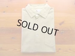 画像1: FELCO    S/S POLO SHIRT       7oz 18SINGLE JERSEY    - BEIGE