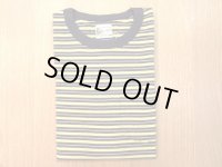 FELCO     S/S CREW POCKET TEE  SUMMER STRIPE      CHARCOAL.YELLOW/ NAVY