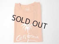 MIXTA 2024 SSプリントTシャツ　  PALM TREE        NAVEL ORANGE