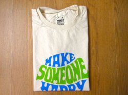 画像1: MIXTA 2024 SSプリントTシャツ　    MAKE SOMEONE HAPPY                        ( NATURAL)