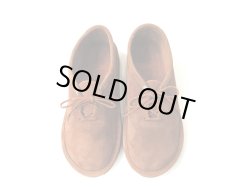 画像1: ザ サンダルマン    STANDARD LACE SHOE     Suede  Tobacco(EVERGREEN 別注カラー)　　　　　