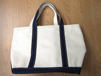 L.L.Bean   BOAT AND TOTE  OPEN-TOP    Medium 　　 Blue