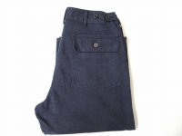 FOB FACTORY    F0536 C/H FATIGUE PANTS     　　  NAVY