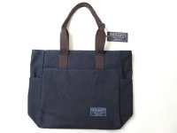 MANIFATTURA CECCARELLI         TOTE BAG WITH ZIPPER　　NAVY