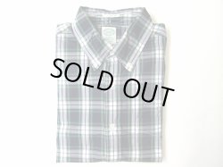 画像1: KEATON CHASE    L/S CLASSIC FIT  BD SHIRTS       BROAD TARTAN CHECK   NAVY/GREEN/WHITE