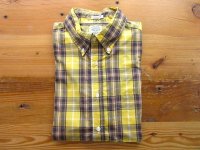 KEATON CHASE    L/S CLASSIC FIT  BD SHIRTS       BROAD TARTAN CHECK    YELLOW