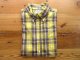 KEATON CHASE    L/S CLASSIC FIT  BD SHIRTS       BROAD TARTAN CHECK    YELLOW
