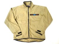 KAVU   L/S FZ  Throwshirt            Heritage Khaki
