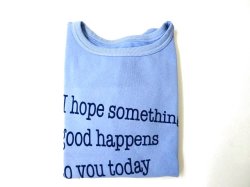 画像1: MIXTA    　S/S プリント スウェット　   　I HOPE(Earth Blue)