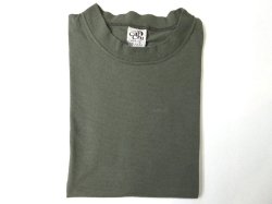 画像1: CAL CRU    MICRO-STRIPE   S/STEE     Garment Dyed       Olive