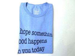 画像1: MIXTA 2025 SSプリントTシャツ　  　I HOPE        Earth Blue