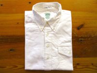 KEATON CHASE    S/S CLASSIC FIT PULLOVER BD SHIRT  OXFORD      WHITE