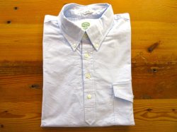 画像1: KEATON CHASE    S/S CLASSIC FIT PULLOVER BD SHIRT  OXFORD      LT BLUE