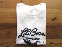 L.L.Bean   　Men's Japan Fit Lakewashed Organic Cotton Graphic Tee             White